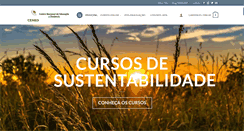 Desktop Screenshot of cenedcursos.com.br